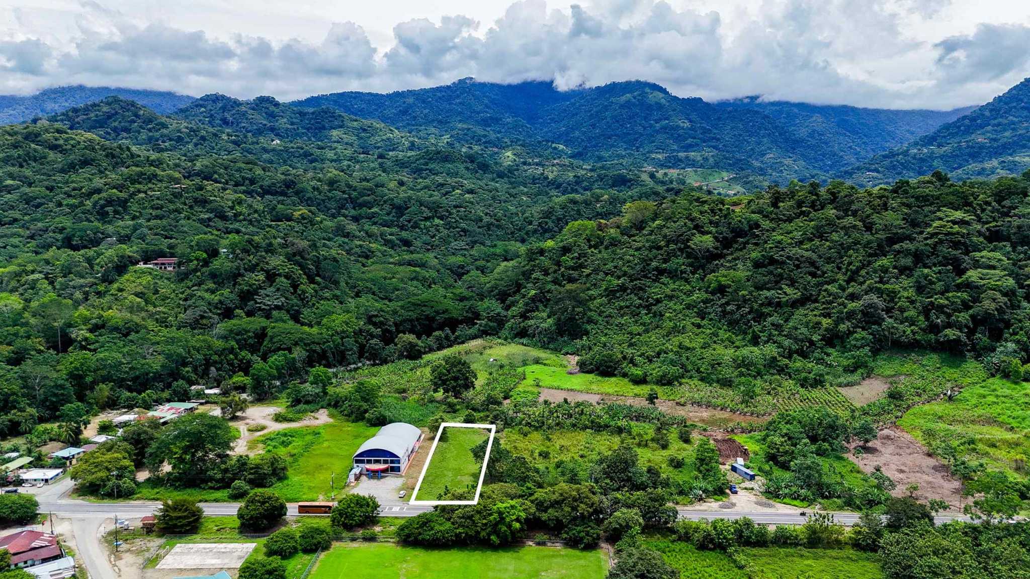 76673-16 Prime Highway-Frontage Mountain View Over-Half-Acre Building Lot with Legal Water in Coronado Costa Rica