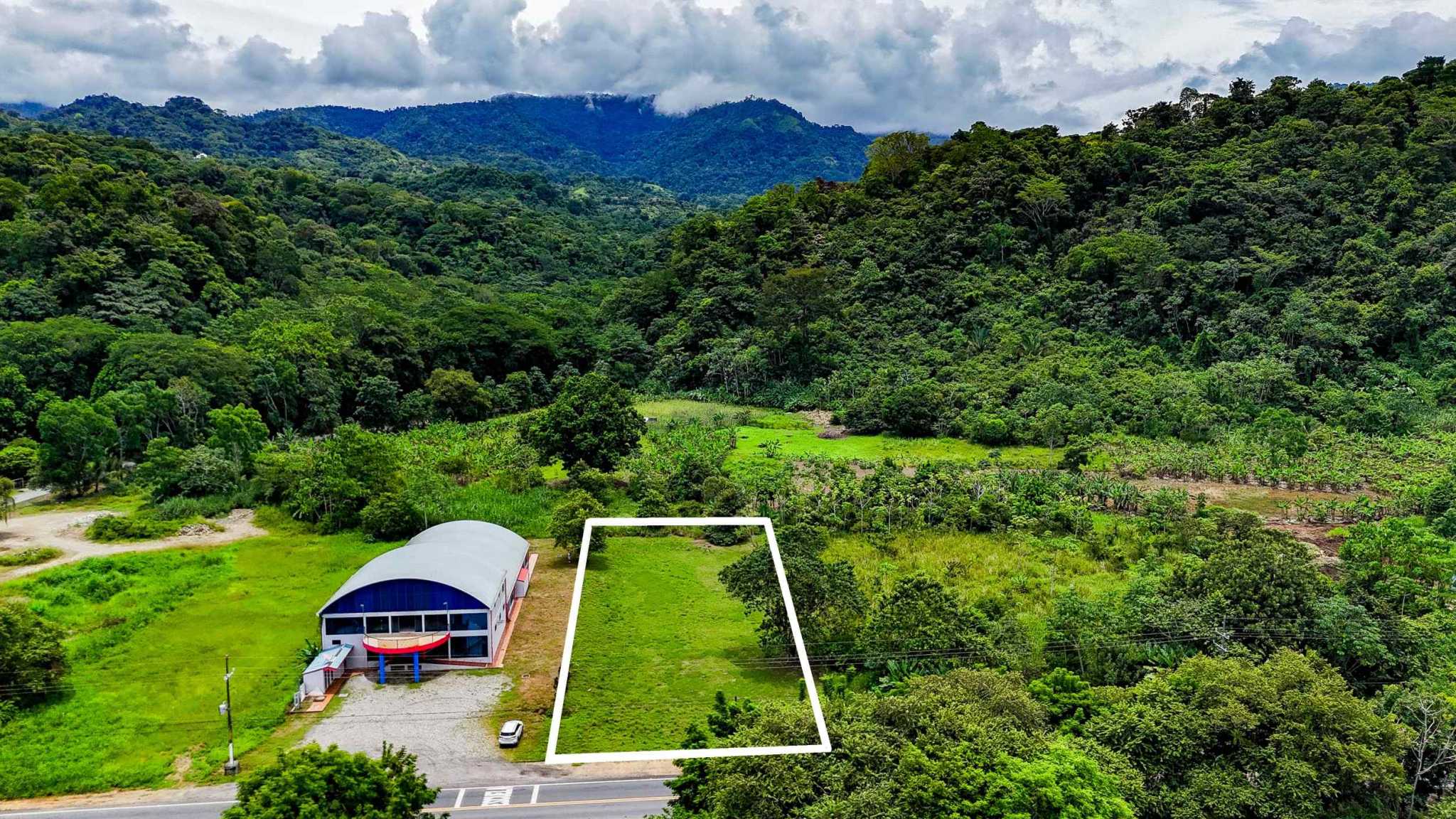 76673-18 Prime Highway-Frontage Mountain View Over-Half-Acre Building Lot with Legal Water in Coronado Costa Rica