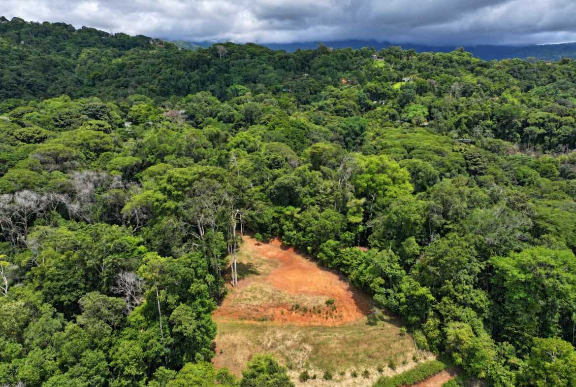 Private Mountain & Valley View Building Lot with Legal Water in Dominical Costa Rica