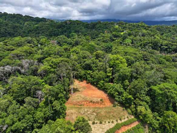 Private Mountain & Valley View Building Lot with Legal Water in Dominical Costa Rica