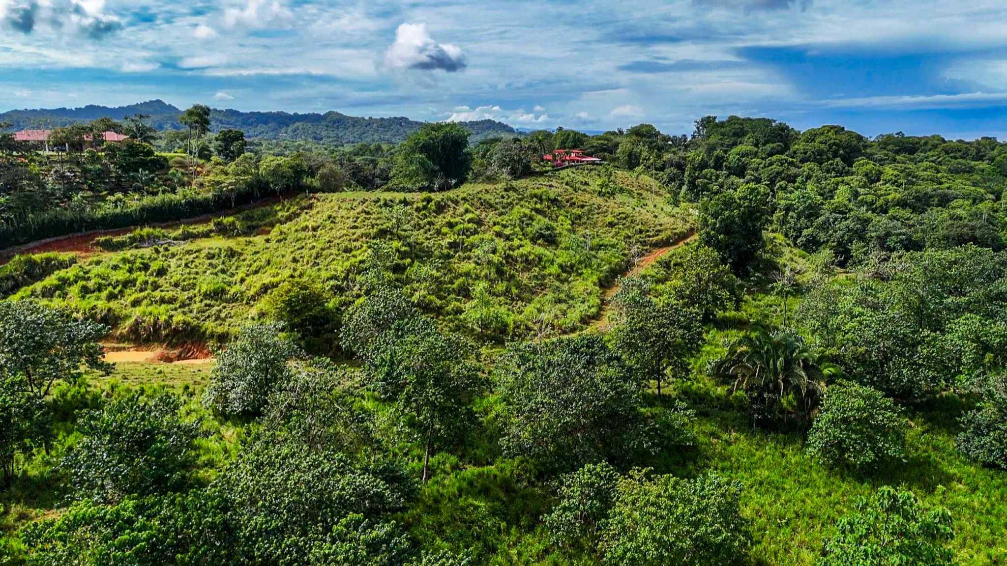 Huge Jungle View Building Lot with River Frontage and Legal Water in Ojochal Costa Rica