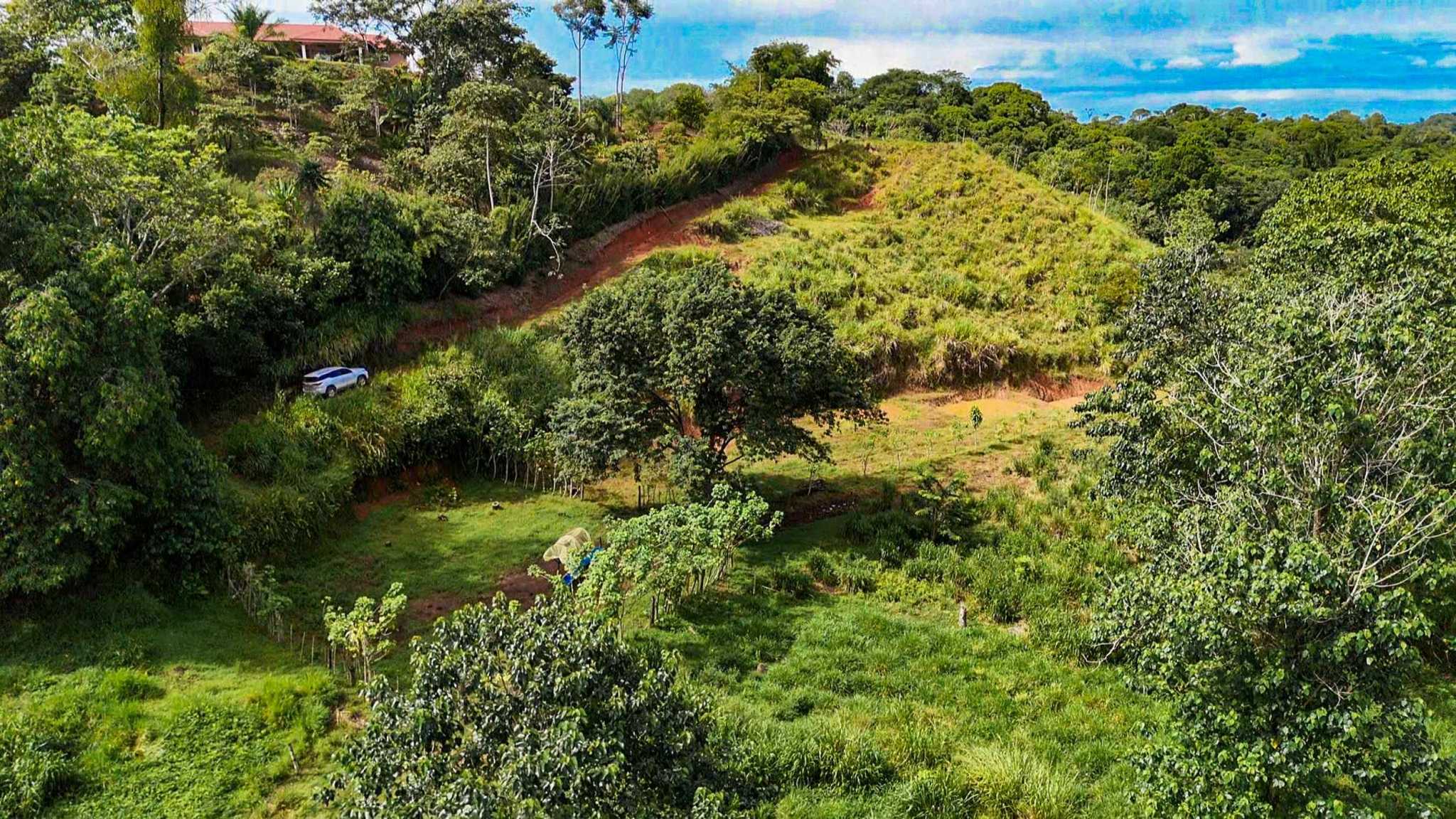 Huge Jungle View Building Lot with River Frontage and Legal Water in Ojochal Costa Rica