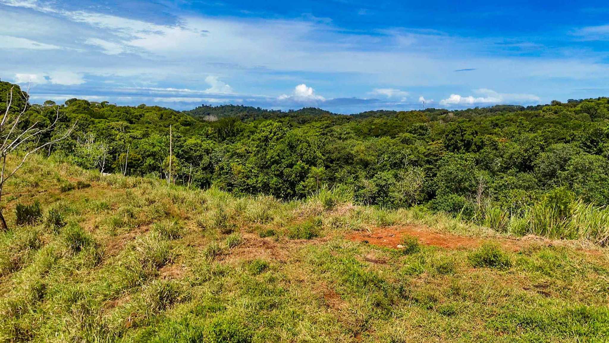 Huge Jungle View Building Lot with River Frontage and Legal Water in Ojochal Costa Rica