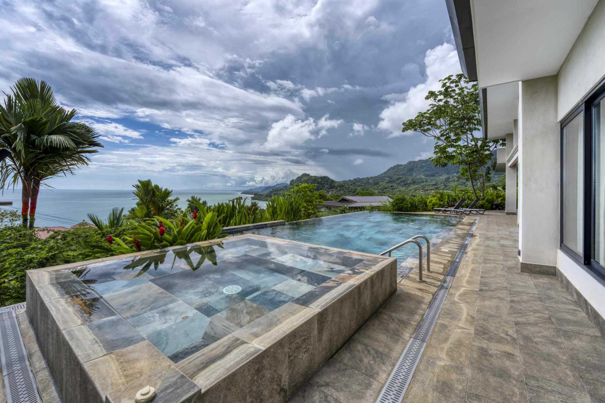76776-1 Stunning Ocean View 5-Bedroom Beach House with Private Pool & Solar Power in Dominical Costa Rica