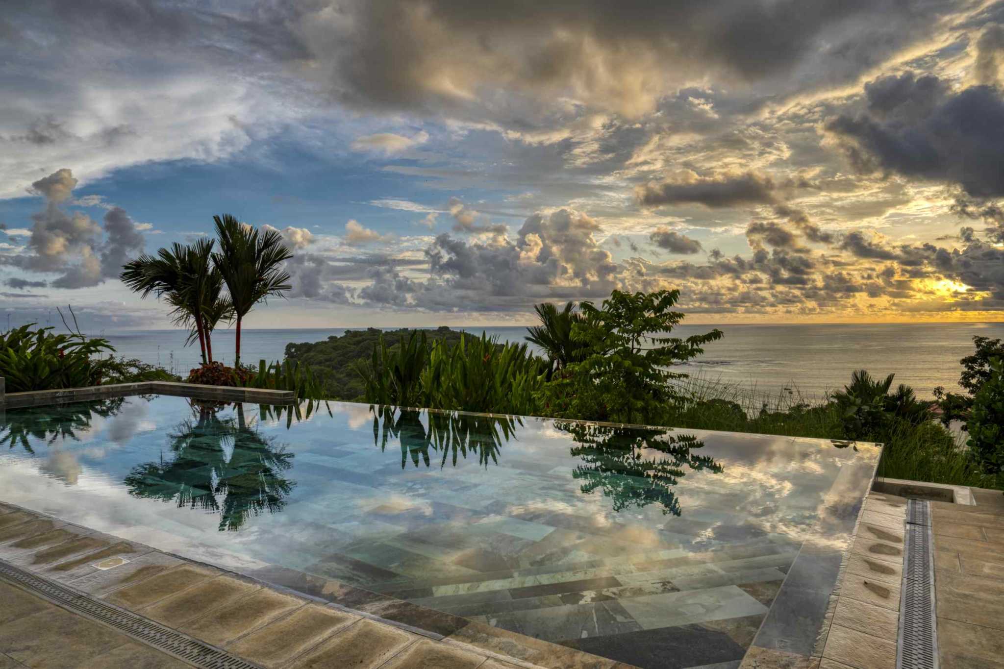76776-2 Stunning Ocean View 5-Bedroom Beach House with Private Pool & Solar Power in Dominical Costa Rica