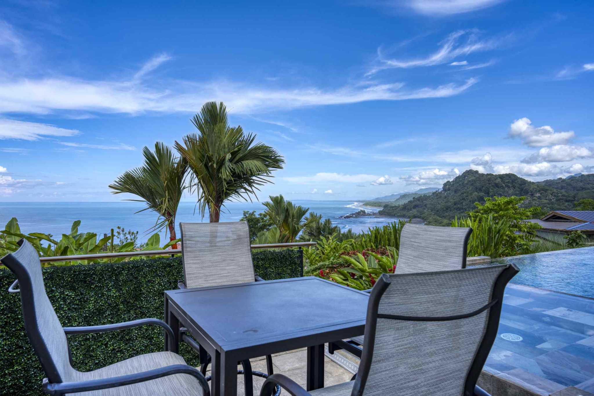 76776-12 Stunning Ocean View 5-Bedroom Beach House with Private Pool & Solar Power in Dominical Costa Rica