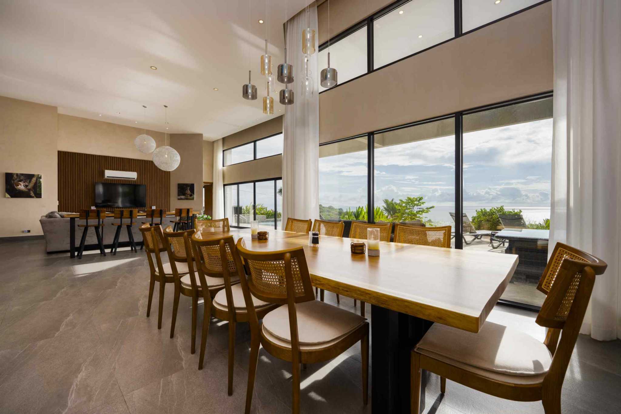 76776-17 Stunning Ocean View 5-Bedroom Beach House with Private Pool & Solar Power in Dominical Costa Rica