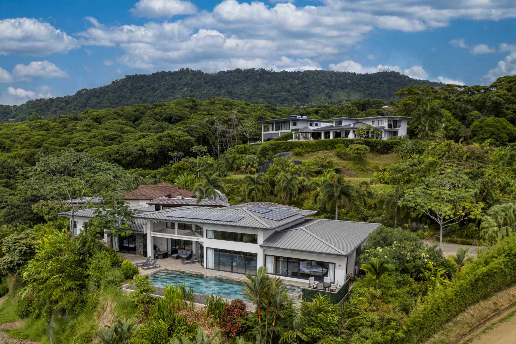 76776-22 Stunning Ocean View 5-Bedroom Beach House with Private Pool & Solar Power in Dominical Costa Rica