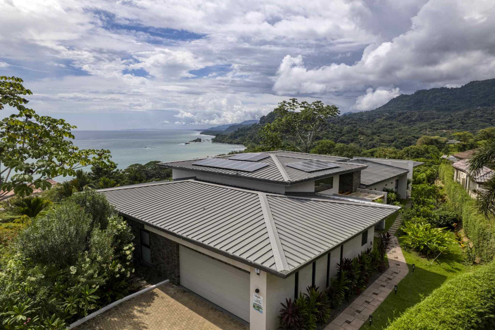 76776-23 Stunning Ocean View 5-Bedroom Beach House with Private Pool & Solar Power in Dominical Costa Rica
