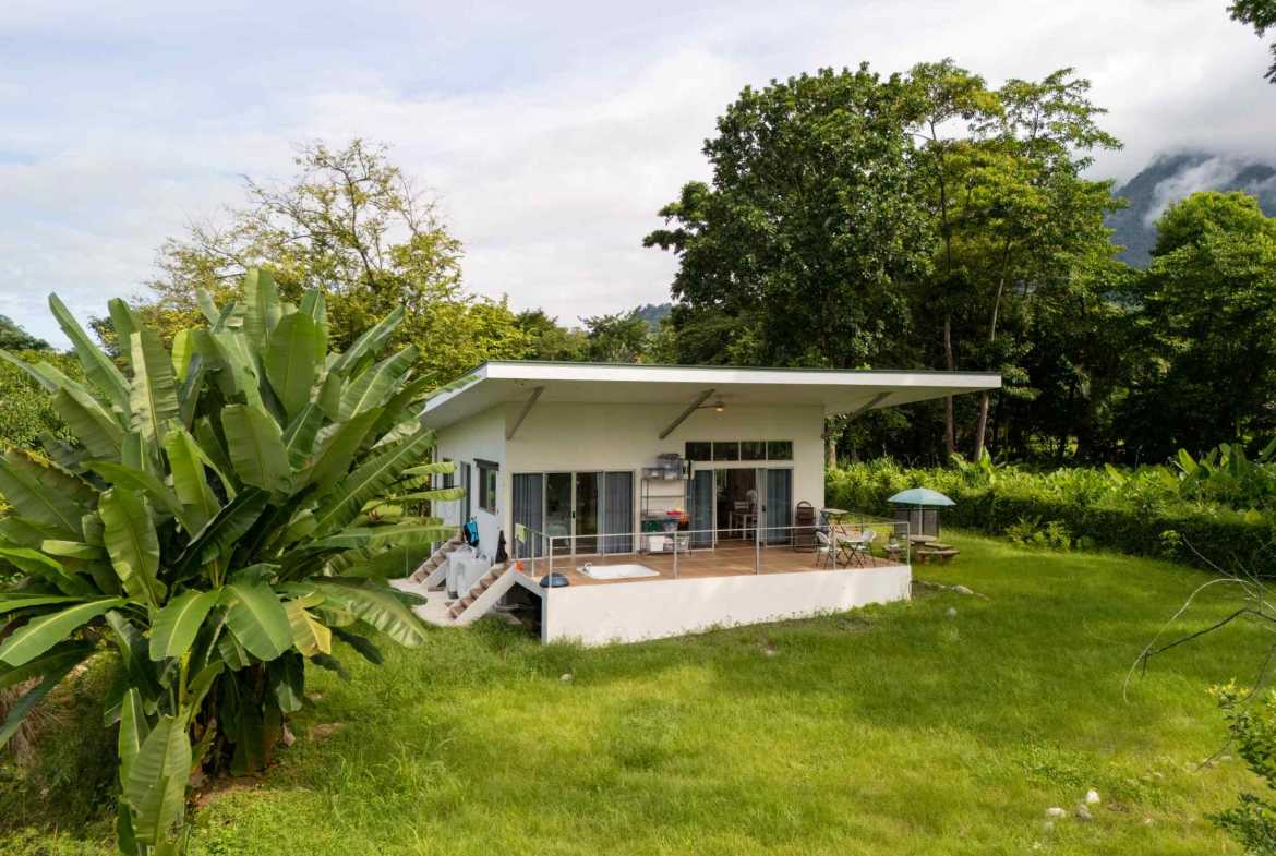 Serene 2-Bedroom Jungle Home with Cold Plunge & Terraced Gardens on Two-Thirds-Acre in Uvita Costa Rica
