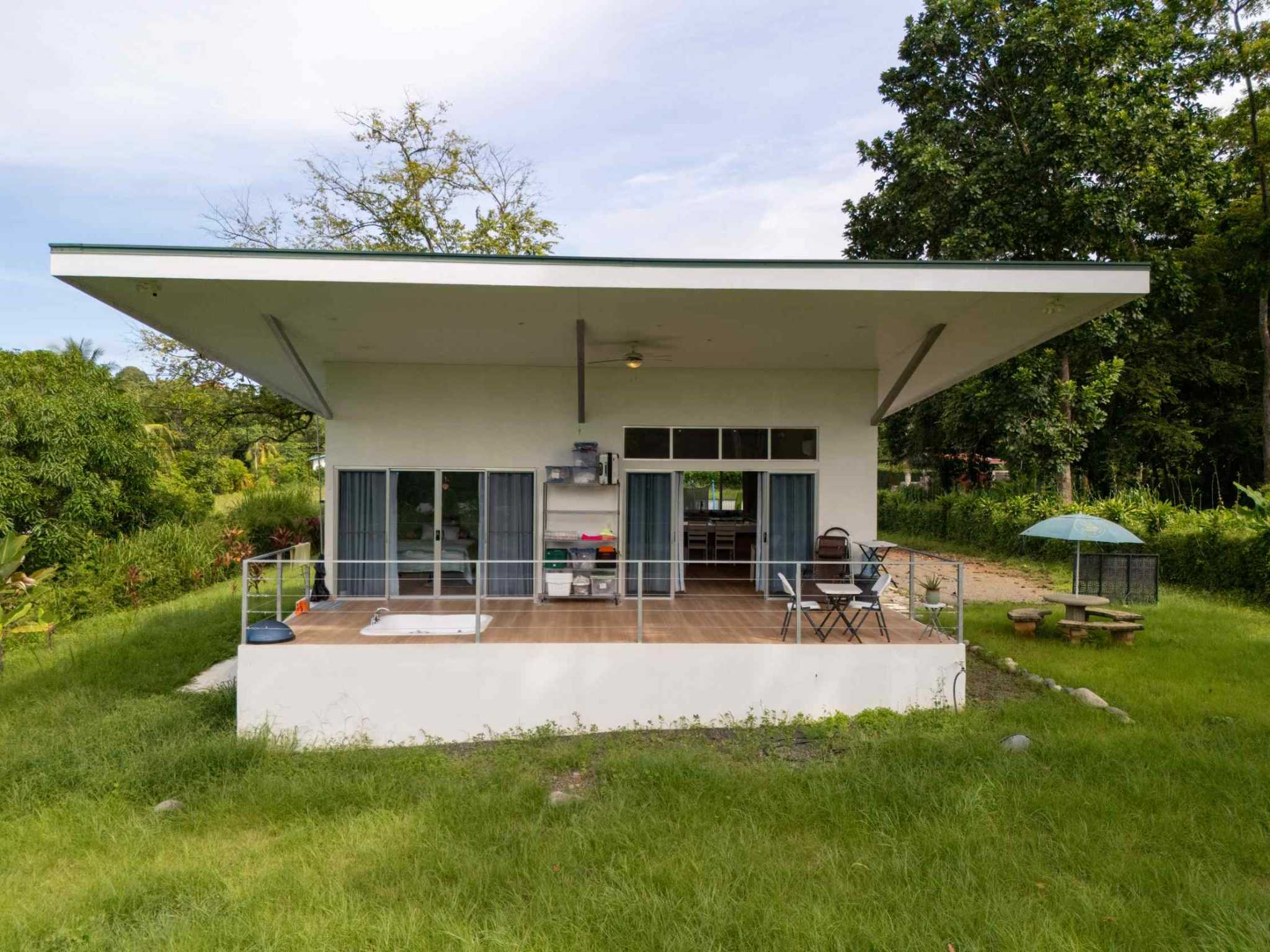 77006-7 Serene 2-Bedroom Jungle Home with Cold Plunge & Terraced Gardens on Two-Thirds-Acre in Uvita Costa Rica